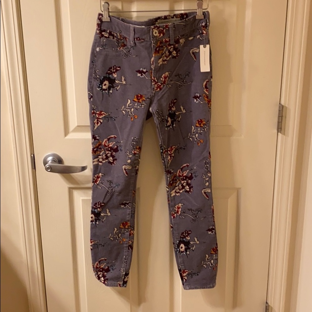 NWT Anthropologie Pilcro High Rise Skinny Cords